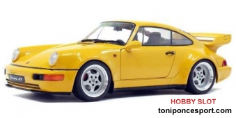 PORSCHE 911 (964) CARRERA 3.8 RS - SPEED ​​YELLOW - 1990