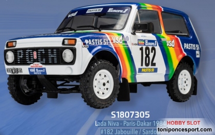 Lada Niva - Paris-Dakar 1984  #182 Jabouille / Sardou