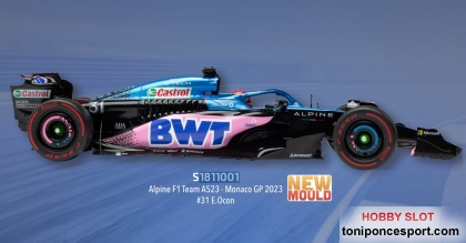 Alpine A523 E. Ocon Monaco GP 2023