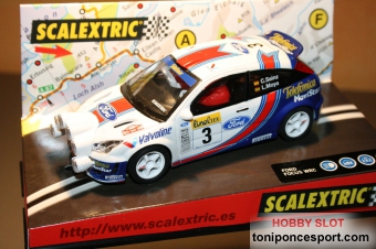 Ford Focus WRC "Montecarlo 2001" con luces C.Sainz - Luis Moya