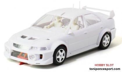Mitsubishi Evo V White Racing Kit - InLine In-Flex 2.0 Chassis