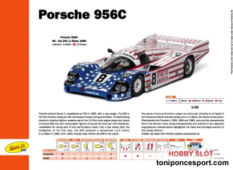Porsche 956C n8 Le Mans 1986