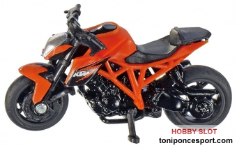 KTM 1290 Super Duke R, motocicleta de juguete, color naranja