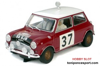 Morris Mini Cooper rojo nº37