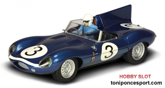 Jaguar D-TYPE 1957 Le Mans Winner Ron Flockart & Ivor Bueb