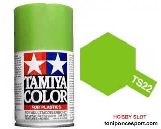 Spray Pintura Esmalte TS-22 Verde Claro 
