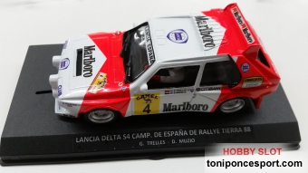 Lancia Delta S4 Campeonato Espaa Tierra 88 G. Trelles - D. Muzio
