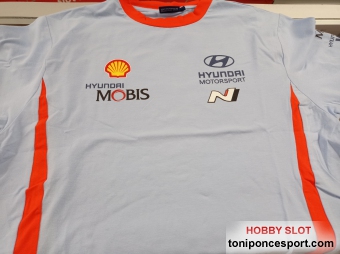 Camiseta Hyundai Motorsport Talla M