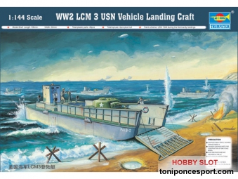 WW2 LCM 3 USN Vehicle Landing Craft