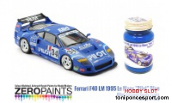 Pintura Azul -Pilot- Ferrari F40 LM 1995 Le Mans 60ml