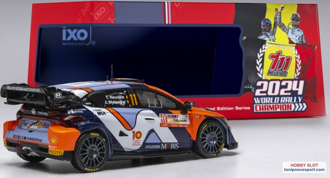 HYUNDAI I20 N RALLY1 2024 #11 T.Neuville M.Wydaeghe 4 Rally Japan (Winner WRC1