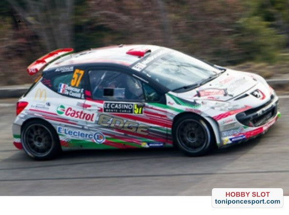 Peugeot 207 Rally Montecarlo 16 - Delecour.
