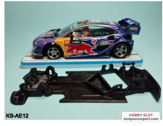 Chasis angular RACE EVO compatible Ford Puma WRC SCX