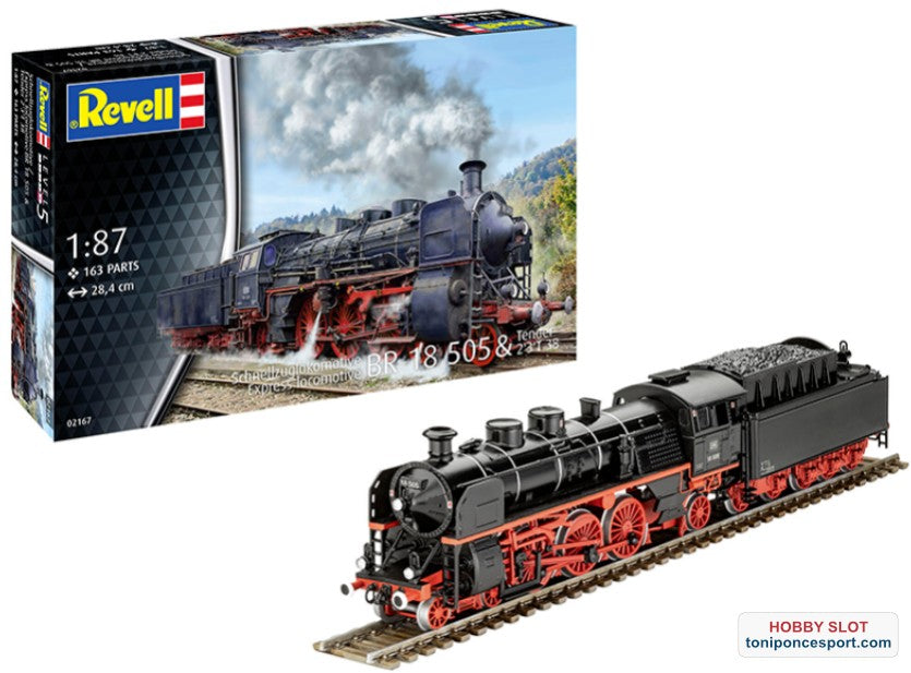 Locmotora Schnellzuglokomotive BR18505 Tender 2'3'T38 1:87