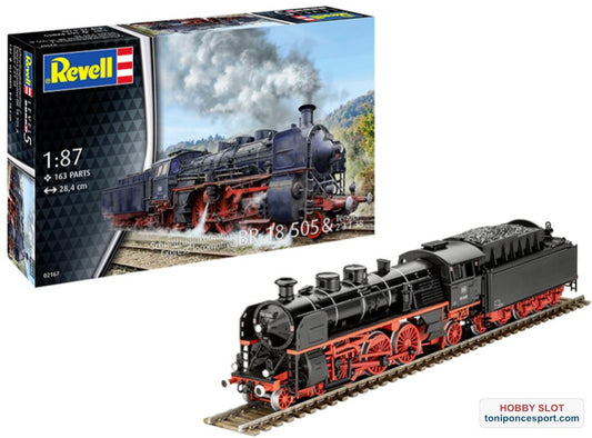 Locmotora Schnellzuglokomotive BR18505 Tender 2'3'T38 1:87