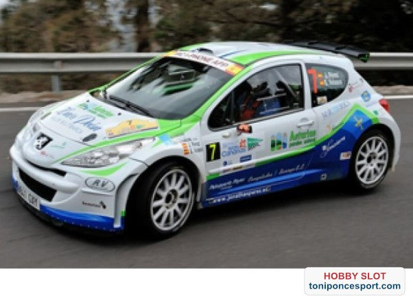 Peugeot 207 Rally El Corte Inglés Canarias 12 - Pérez.