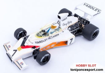 MCLAREN FORD M23 GP SUECIA 1973 DENNY HULME