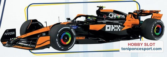 McLAREN F1 TEAM MCL38 L.NORRIS MIAMI GP 2024