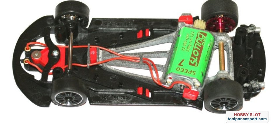 Soporte de motor 3D compatible NSR - 0,50 mm. offset.