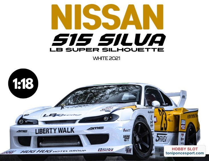 NISSAN S15 SILVA LB SUPER SILHOUETTE WHITE 2021