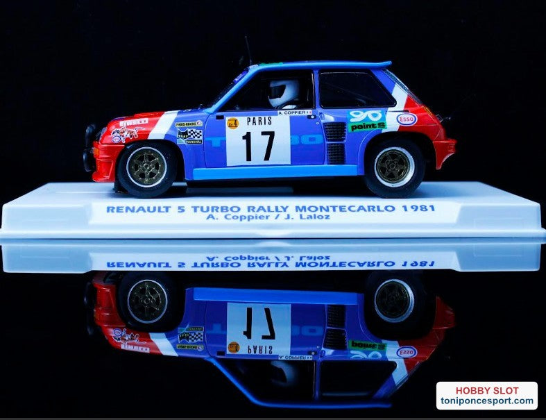 Renault 5 Turbo A. Coppier / L. Laoz Rally Montecarlo 1981.