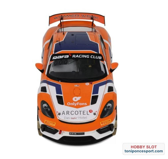 PORSCHE 718 CAYMAN GT4 RS CLUBSPORT E. HEYERDAHL / N. MALOY GT4 EUROPEAN SERIES 2024