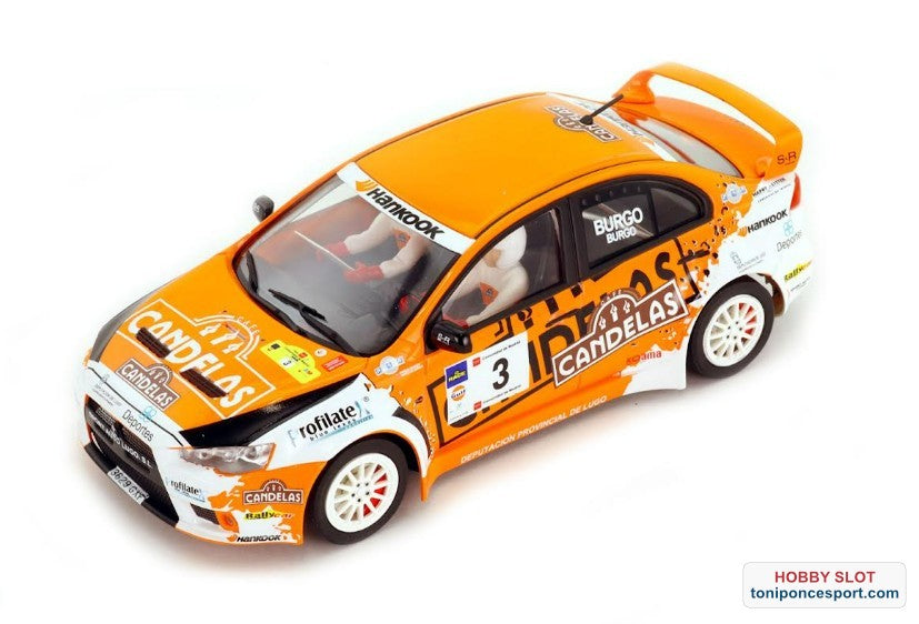 Mitsubishi Evo X Pedro Burgo - Rally de Madrid.