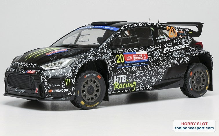 TOYOTA GR YARIS Rally2 #20 O.Solberg - E.Edmondson Winner Rally Chille 2025 (WRC2 World Champion)