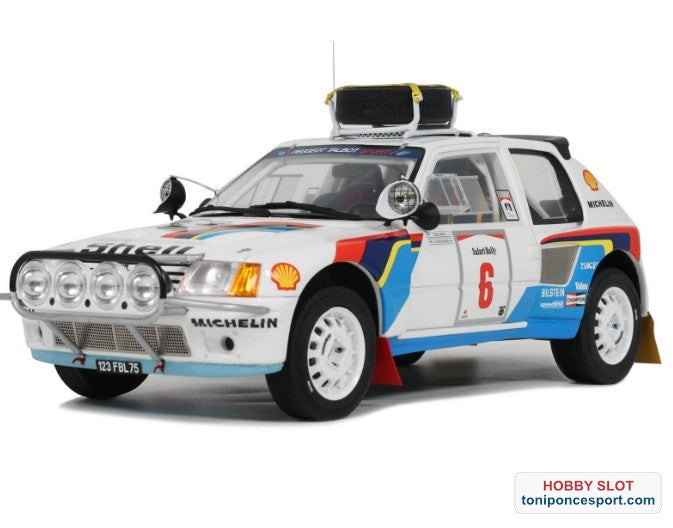 PEUGEOT 205 T16 #6 T. SALONEN RALLY SAFARI 1985