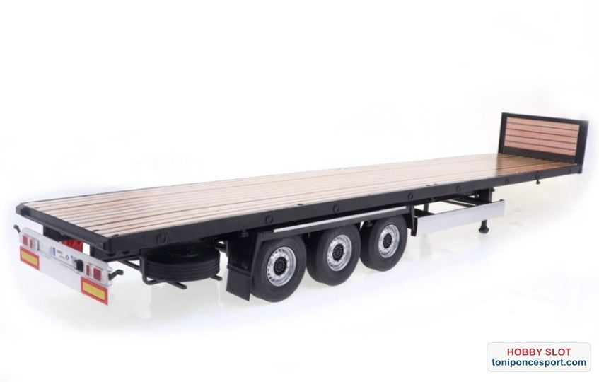 Transport Trailer Black 1/24