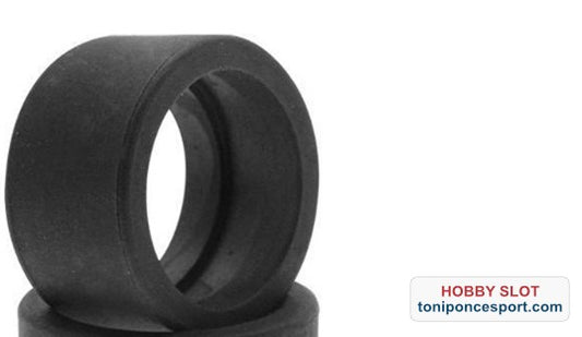 Neum. Goma RT 25x13mm. SLICKS Compatible Llanta Diam. 19, 20 y 21mm. - GRANEL