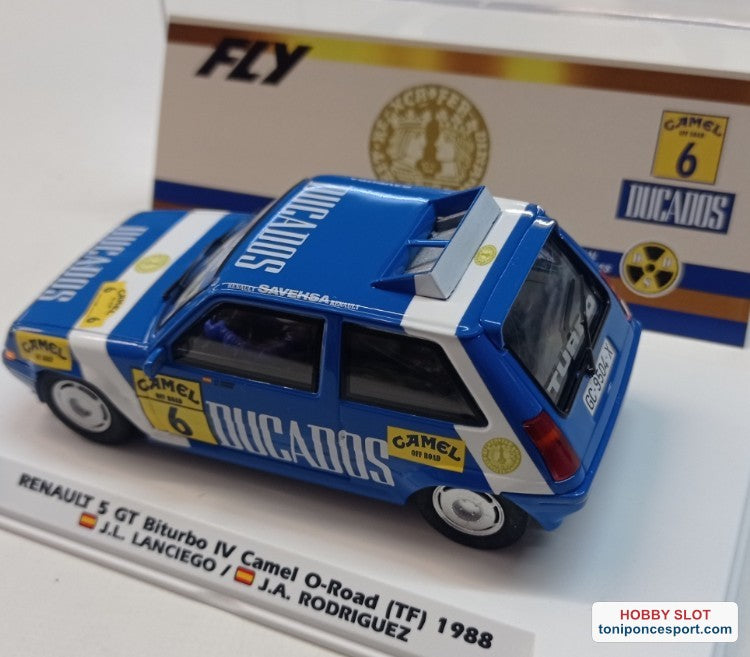 Renault 5 GT Biturbo IV Rally Camel Off-Road (TF) 1988 J. A . Rodriguez /J. L. Lanciego.
