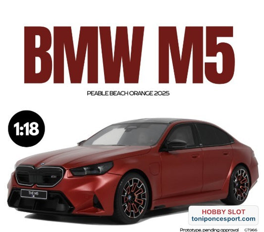 BMW M5 PEABLE BEACH ORANGE 2025