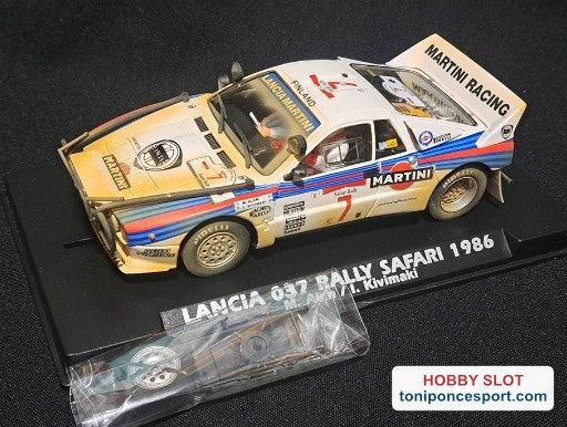 Lancia 037 Rallye Safari 1984 - Efecto sucio.