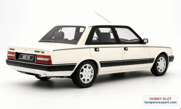PEUGEOT 505 V6 BLANC MEIJE 1989