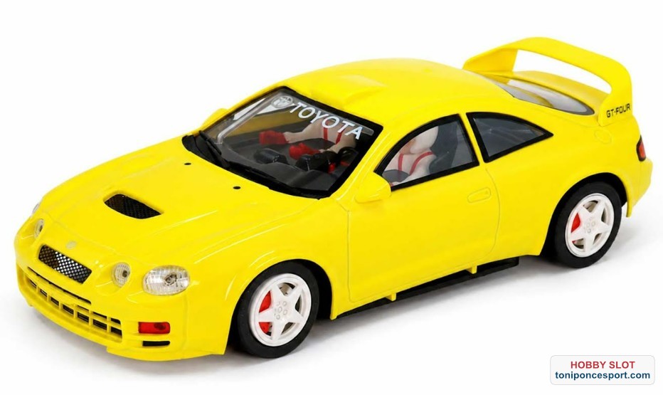 Toyota Celica ST205 Street Yellow.