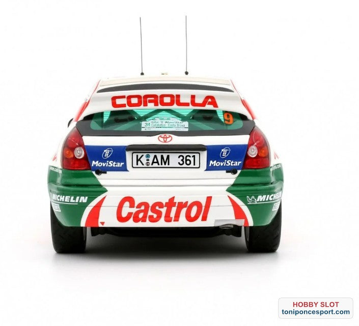 Toyota Corolla WRC #9 D. Auriol Rally Catalunya 1998
