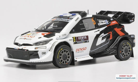 Toyota Yaris Rally1 #5 Rally Kenya 2025 S. Pajari / M. Salminen.