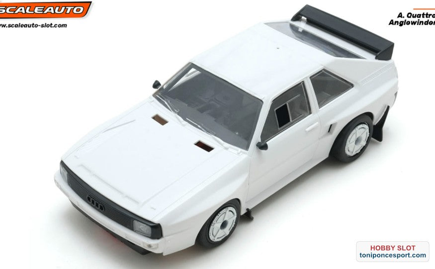 A. Quattro S1 White Racing Kit - Anglewinder In-Flex 2.0 Chassis