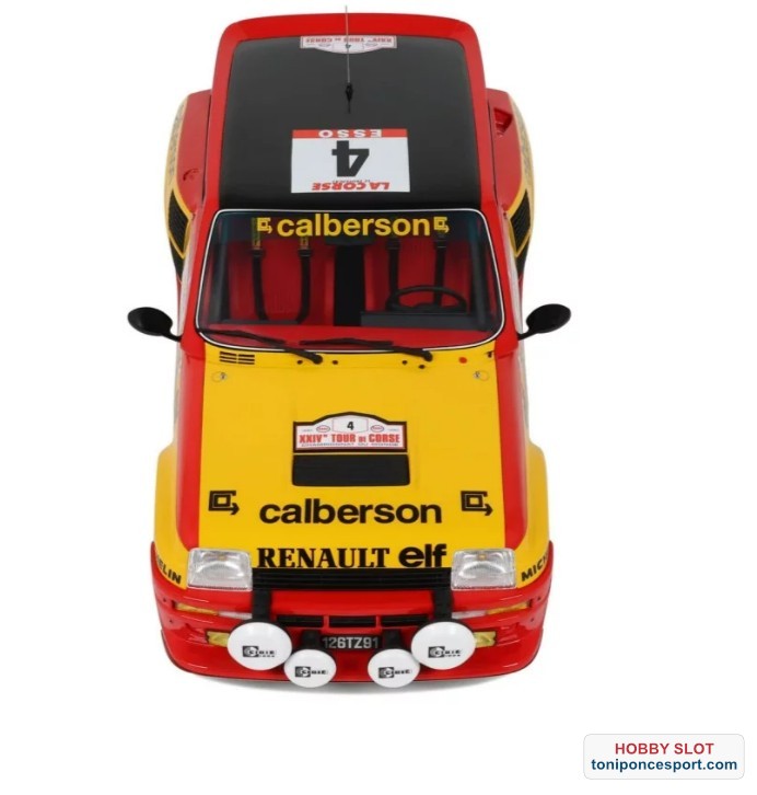 UNIVERSAL HOBBIES UH1750 Scale 1/43 | RENAULT 5 MAXI TURBO PHILIPS N 3 RALLY TOUR DE CORSE 1985 UNIVERSAL HOBBIES UH1750 Scale 1/43 | RENAULT 5 MAXI TURBO PHILIPS N 3 RALLY TOUR DE CORSE 1985