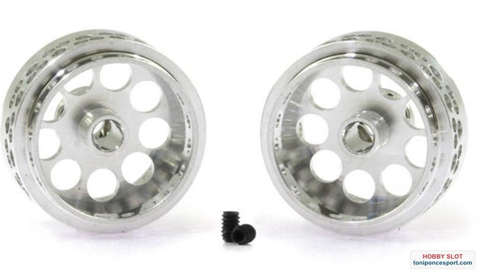 Llanta Aluminio 15,5x8,5mm. Ultra-Lightweight V.2 para Ejes 2,38mm.