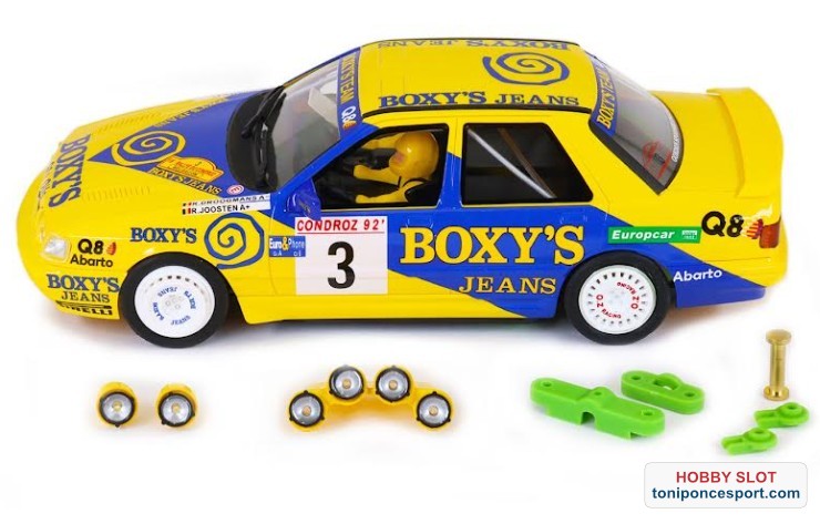 Ford Sierra Gr.A Nº3 Rally Condroz 92