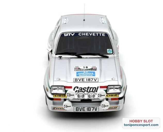 VAUXHALL CHEVETTE 2300 HSR GREY JIMMY MCRAE / MIKE NICHOLSON LOMBARD RALLY (RAC) 1980