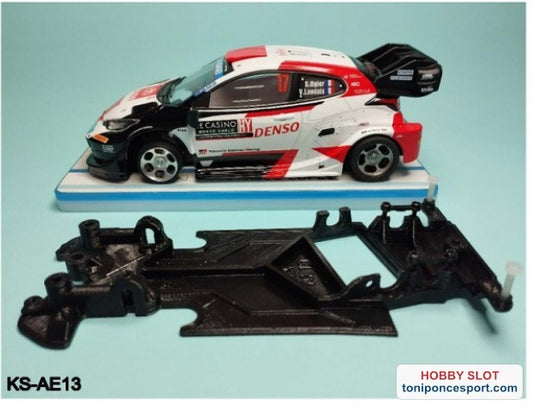 Chasis angular RACE EVO Toyota Yaris WRC SCX.