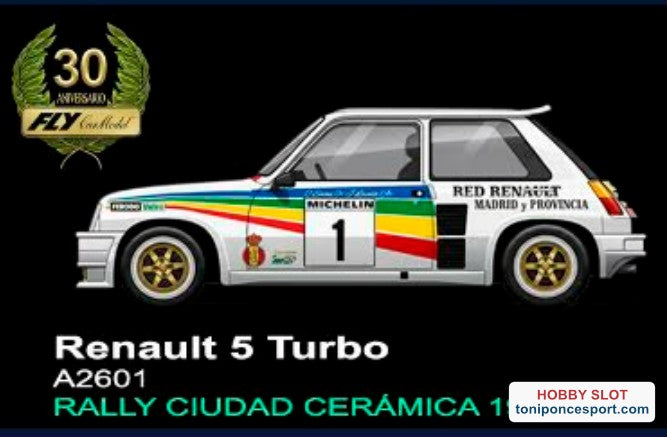 Renault 5 Turbo Rally Ciudad Ceramica 1983