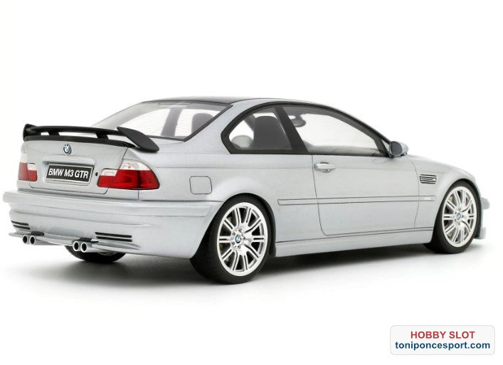 BMW E46 M3 GTR Street Plata Titanio Metalizado 354 2001