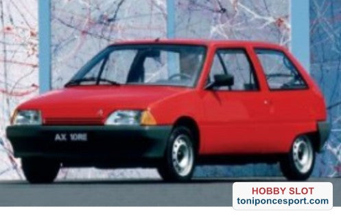 Citroen AX 10RE 1986 Red 1/18.