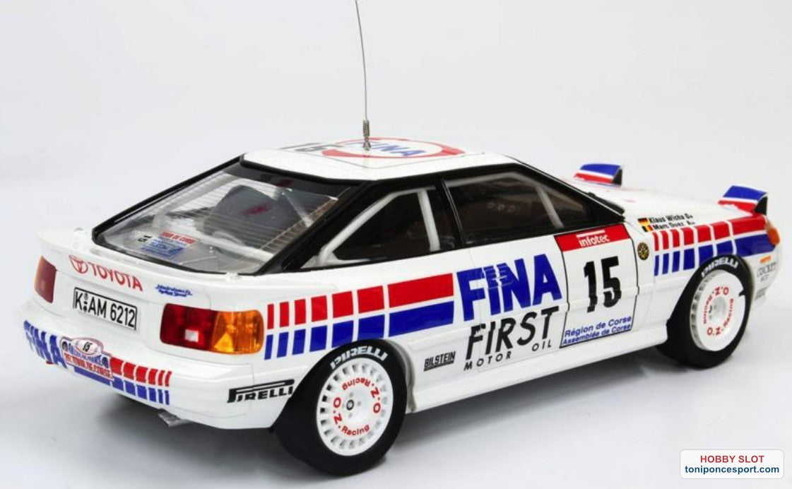 Toyota Celica GT4 ST165 Fina Tour de Corse 1991.