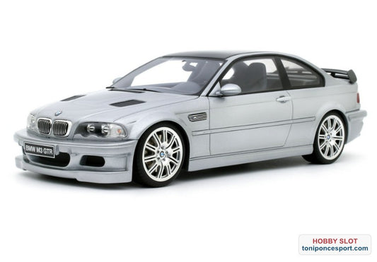 BMW E46 M3 GTR Street Plata Titanio Metalizado 354 2001