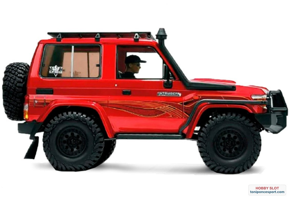 ROCK CRAWLER INTRUDER 1/10 WATERPROOF 4X4 ROJO